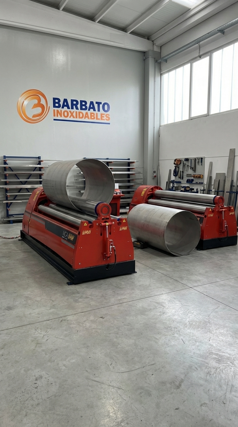 Cilindradoras Acero Barbato