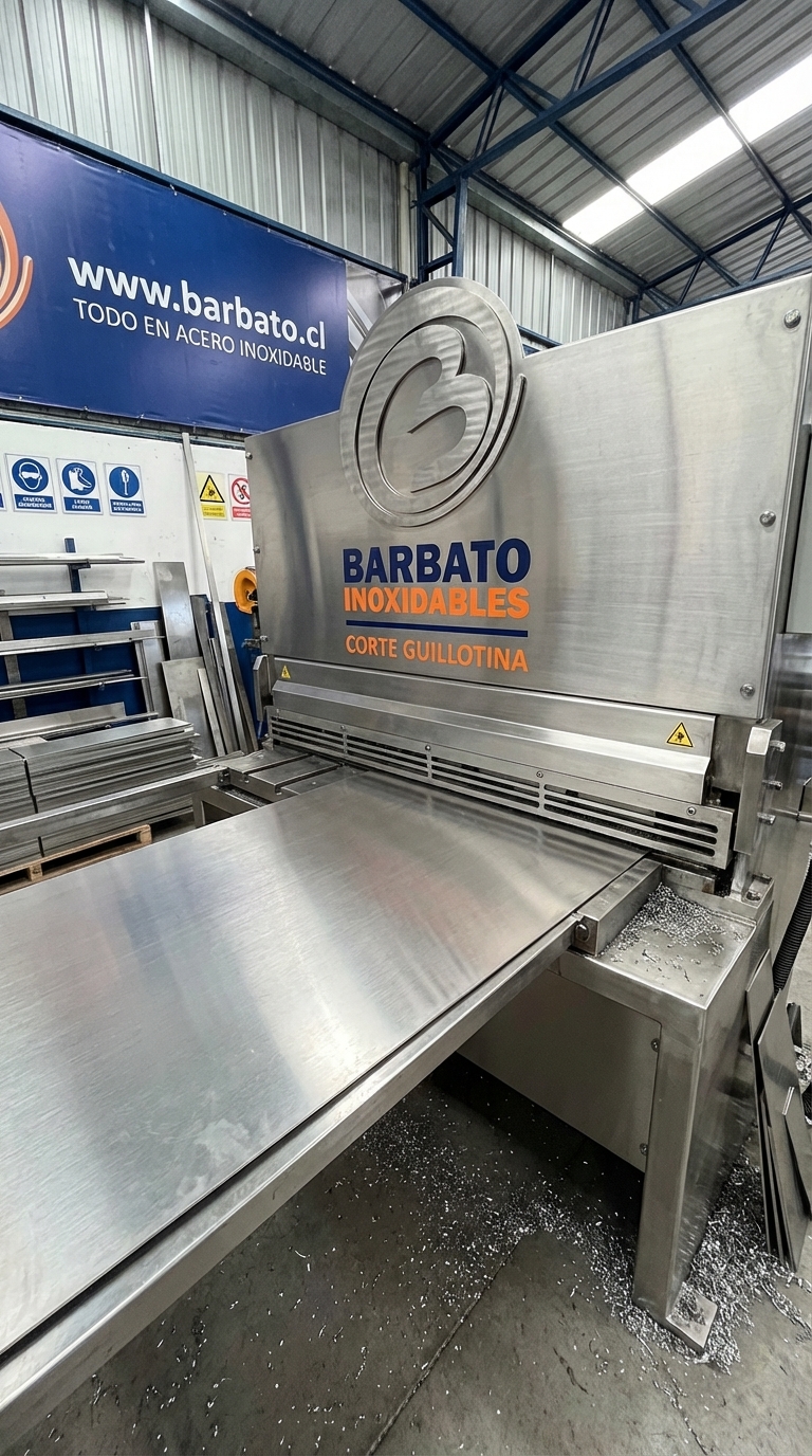 Corte con guillotina
