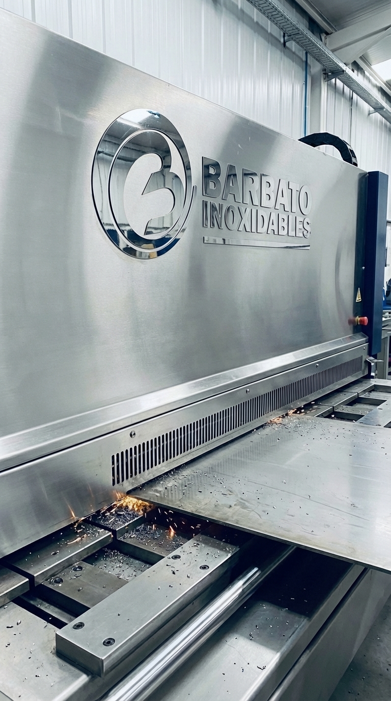 Guillotina de corte de acero