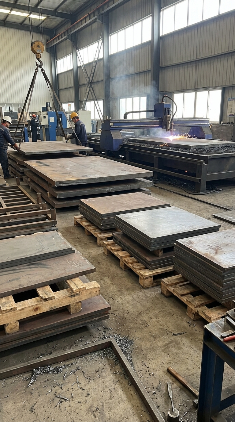 Planchas de Acero Dimensionadas