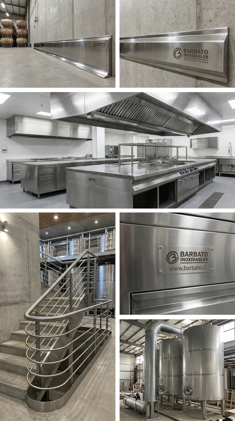 Fabricaciones en acero inoxidable